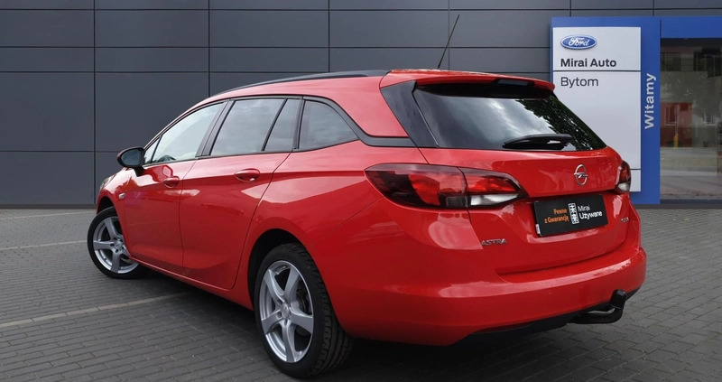 Opel Astra cena 49900 przebieg: 126853, rok produkcji 2016 z Kuźnia Raciborska małe 352